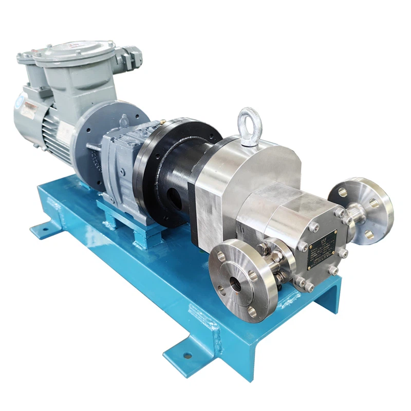 Stainless Steel Gear Pump With Magnetic Coupling